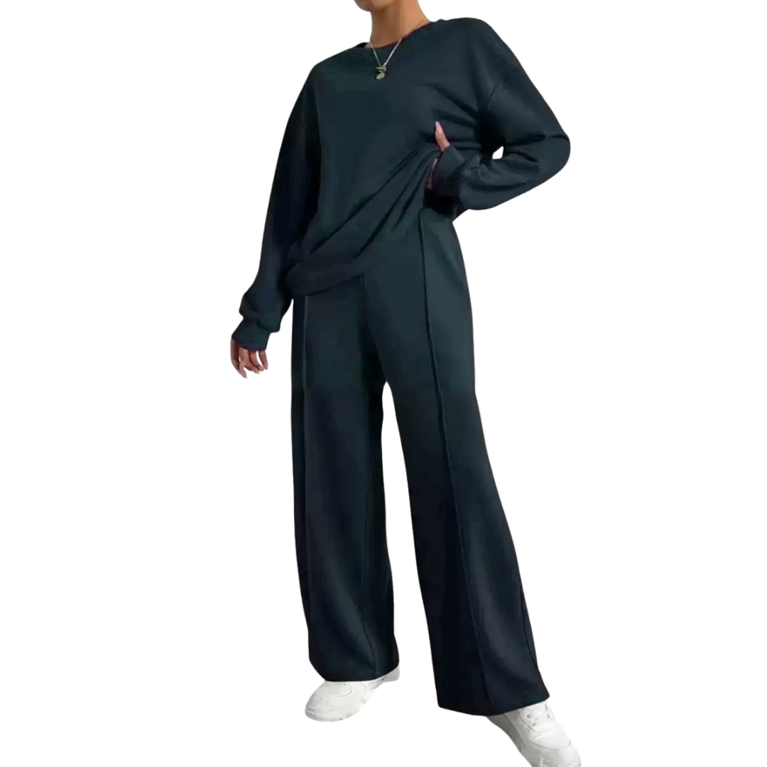 LINDAT - Cozy Drop Shoulder Sweatshirt