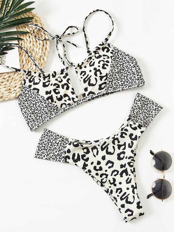 Bikini Pink Animal Print
