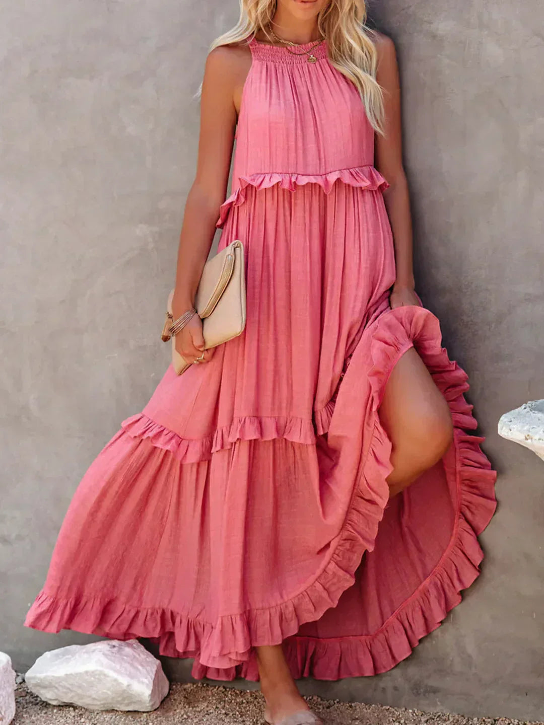 Diana Elegant Sleeveless Dress