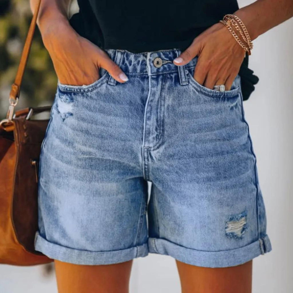 Michelle | Ladies Shorts | High Waist