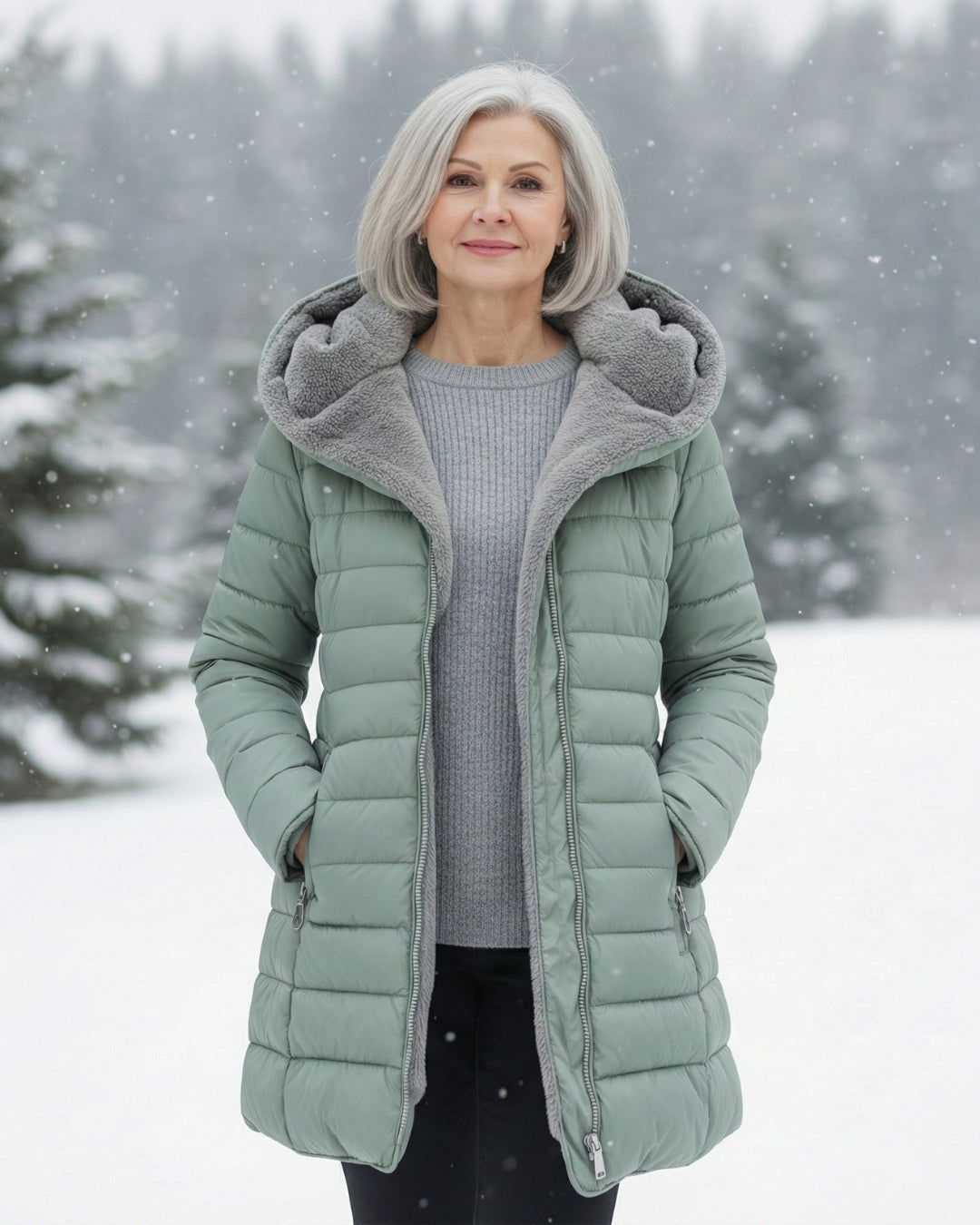 Donna I Padded Winter Jacket with Hood