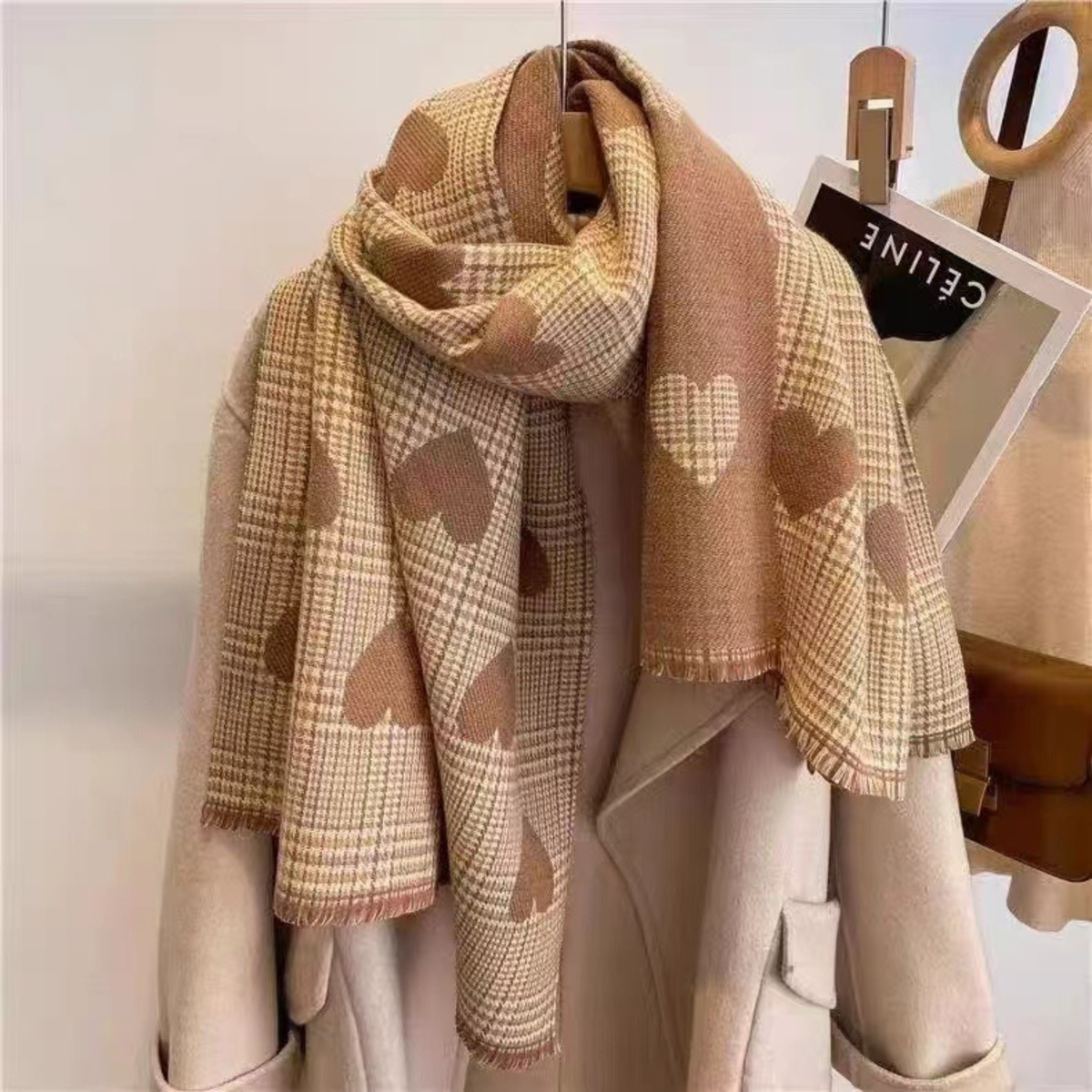 ZOLANIT - Comfy Warm Plaid Double Side