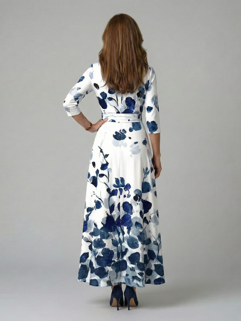 Morwenna Floral Wrap Maxi Dress