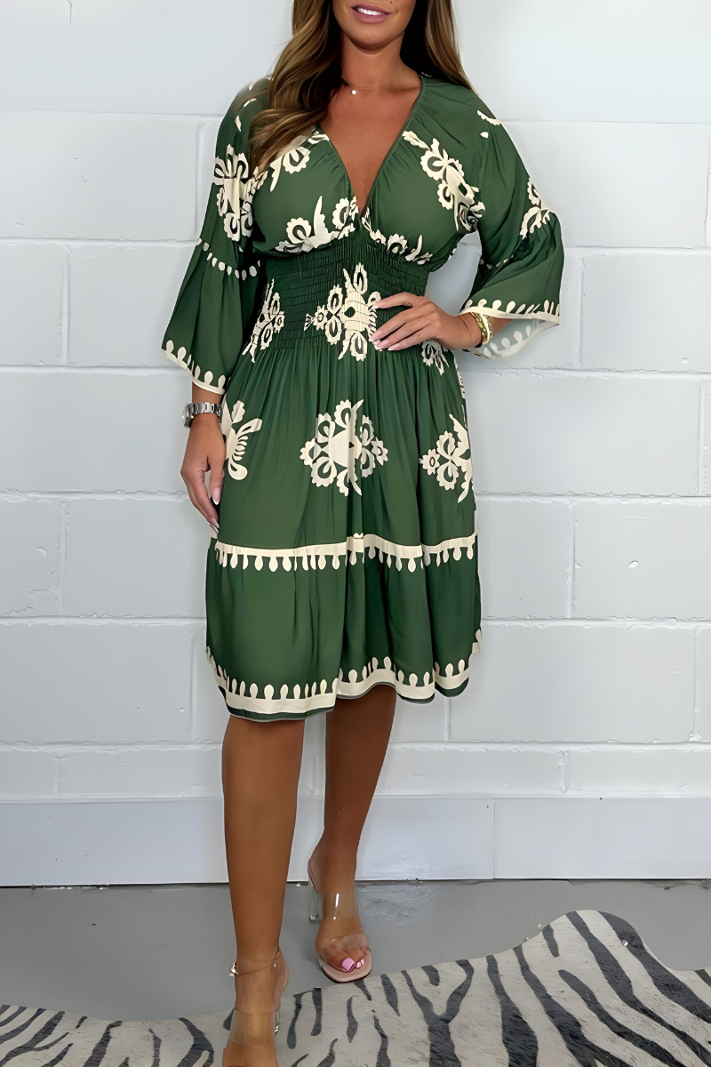 Lisa | Flattering Knee Length Dress