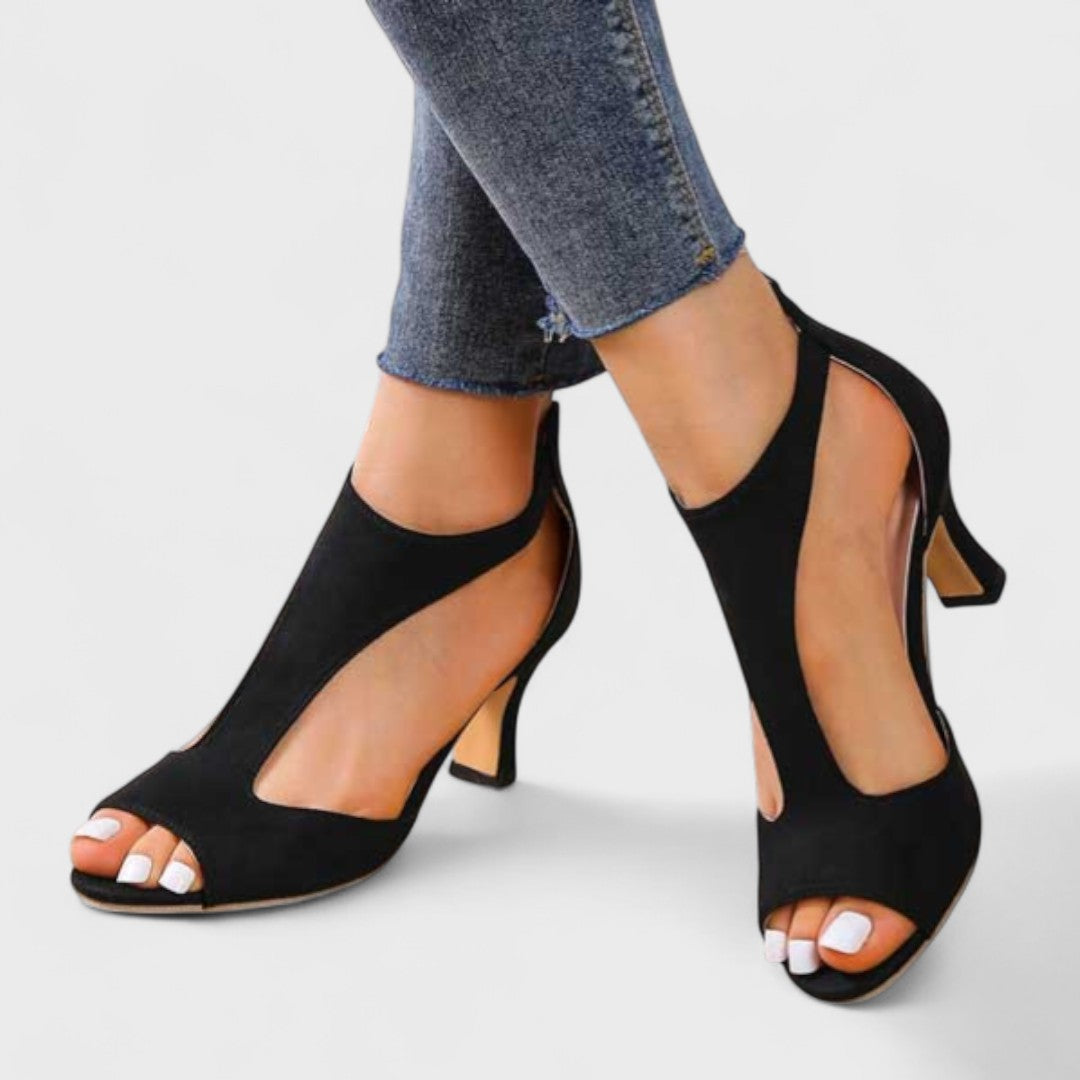ZORINE – ELEGANT SANDALS WITH STABLE HEEL