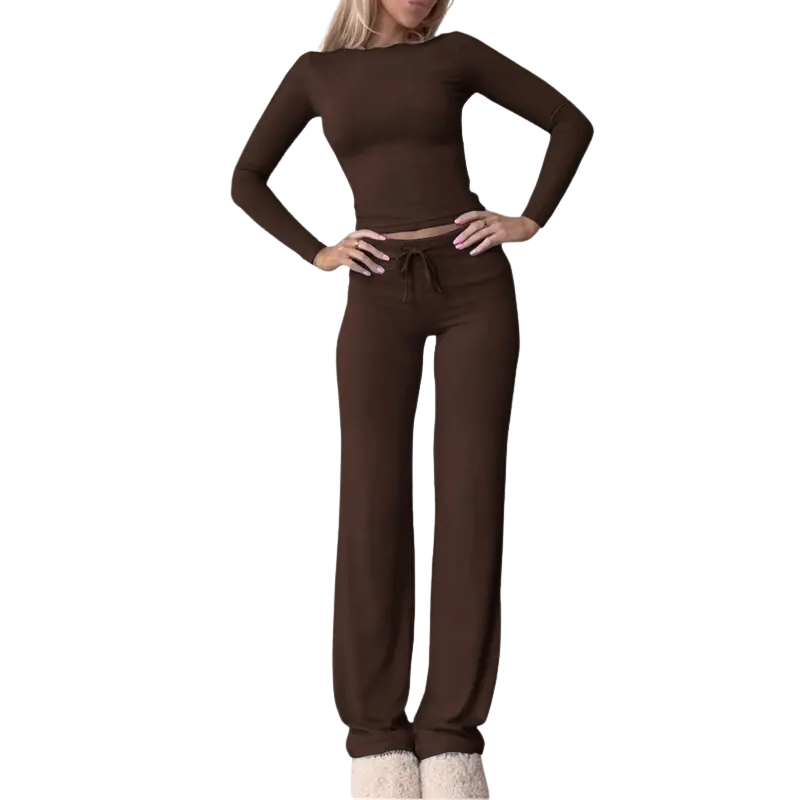 CECILYT - Slim Fit Long Sleeve Crop