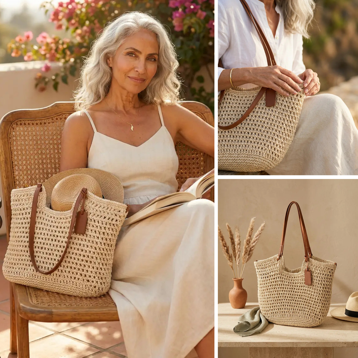 Clare | Handwoven Tote Bag
