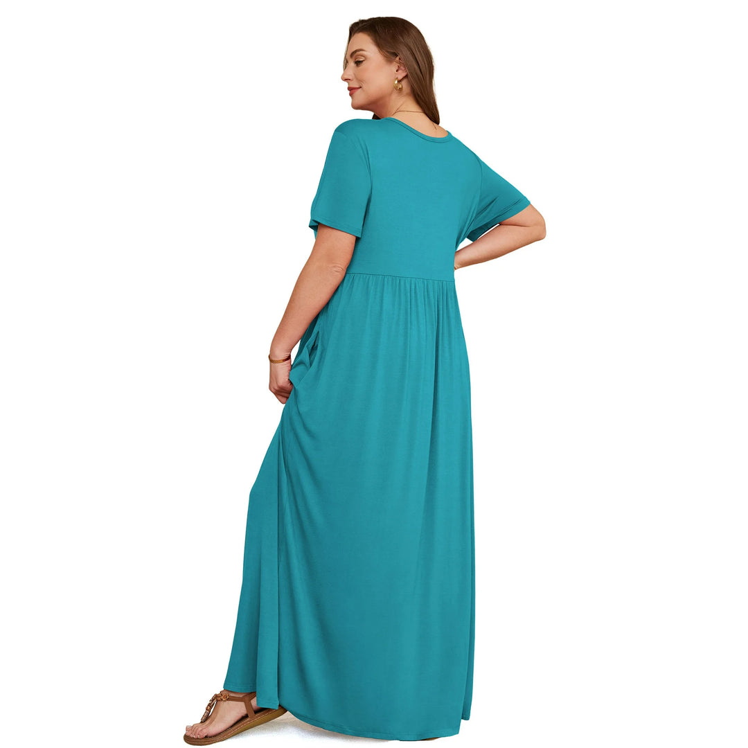 ASHLEY | Casual Long Dresses with Pockets