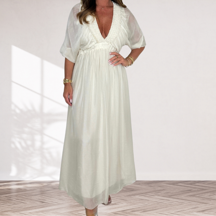 Amy | Elegant Maxi Dress – Flowy, Flattering &amp; Timeless