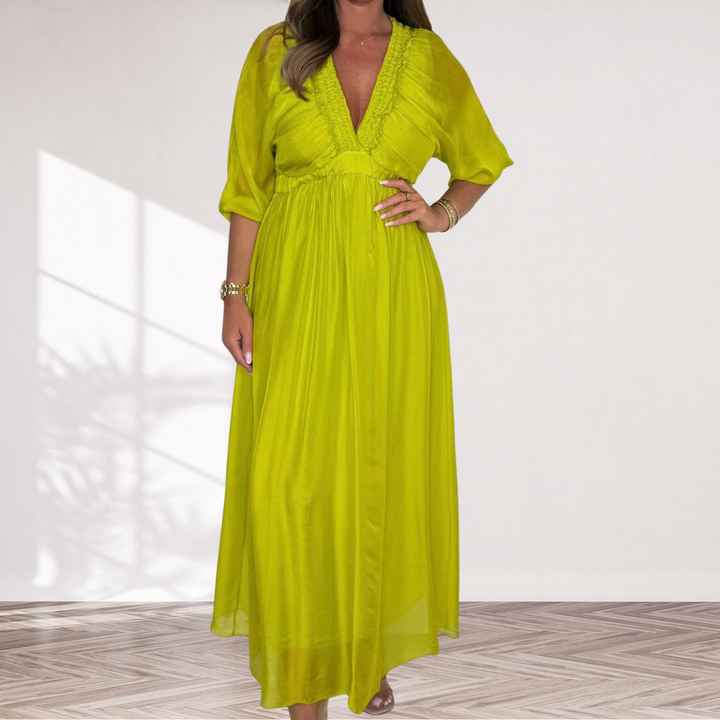 Amy | Elegant Maxi Dress – Flowy, Flattering &amp; Timeless