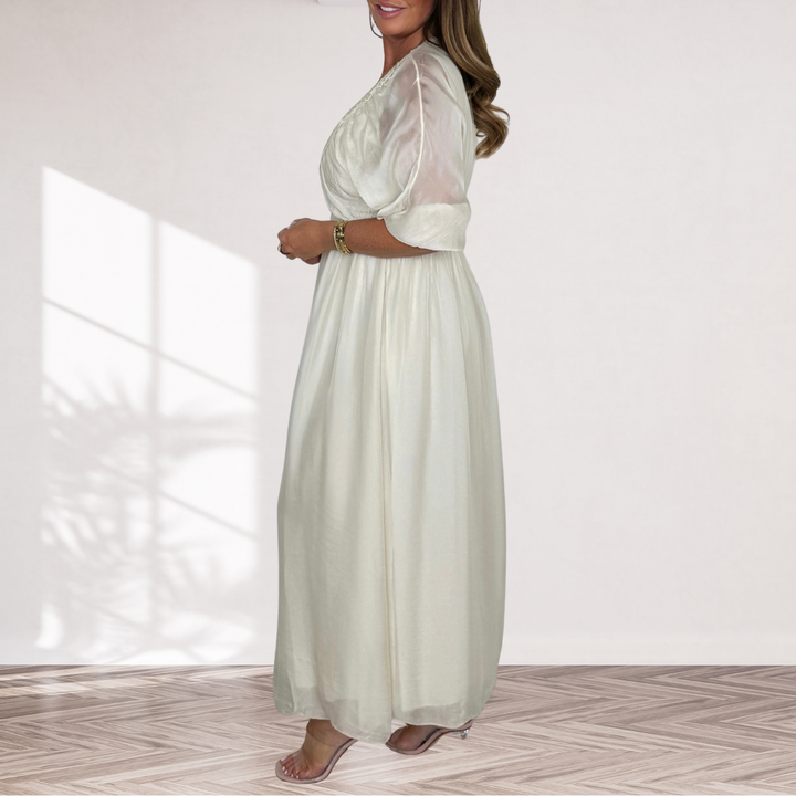 Amy | Elegant Maxi Dress – Flowy, Flattering &amp; Timeless