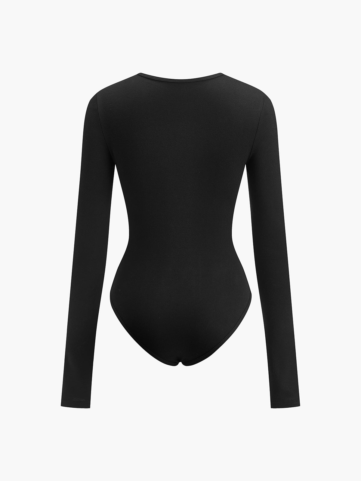 Jamie Keyhole Cutout Long Sleeve Bodysuit