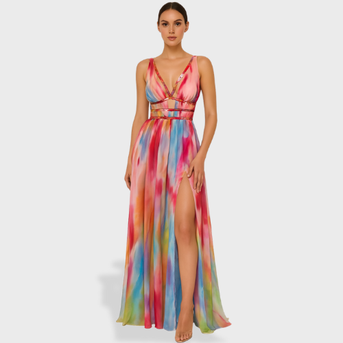 Fadime - Painted Maxi Dress