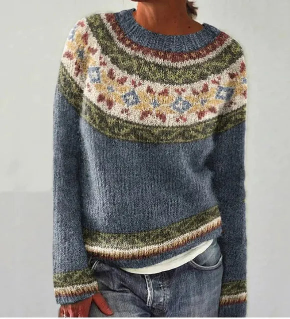 Blythe Cozy Nordic Winter Sweater
