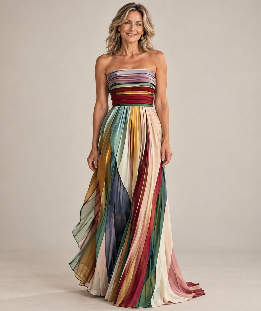 Talma™ | Effortless Strapless A-Line Dress