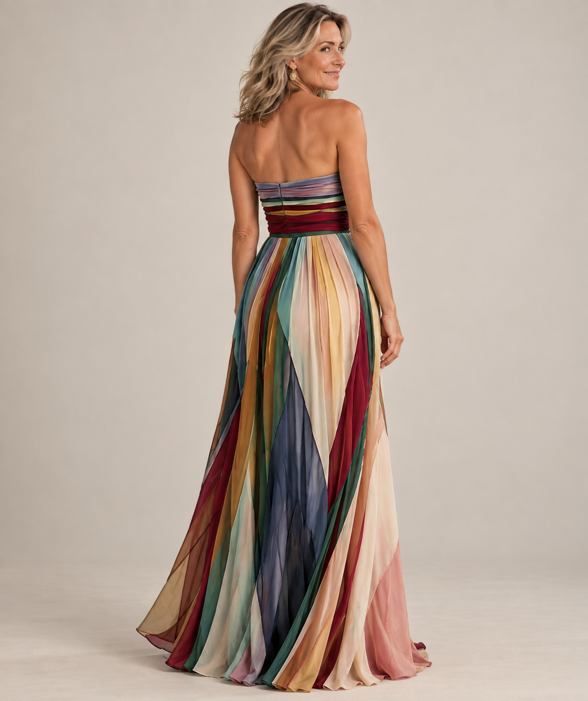 Talma™ | Effortless Strapless A-Line Dress