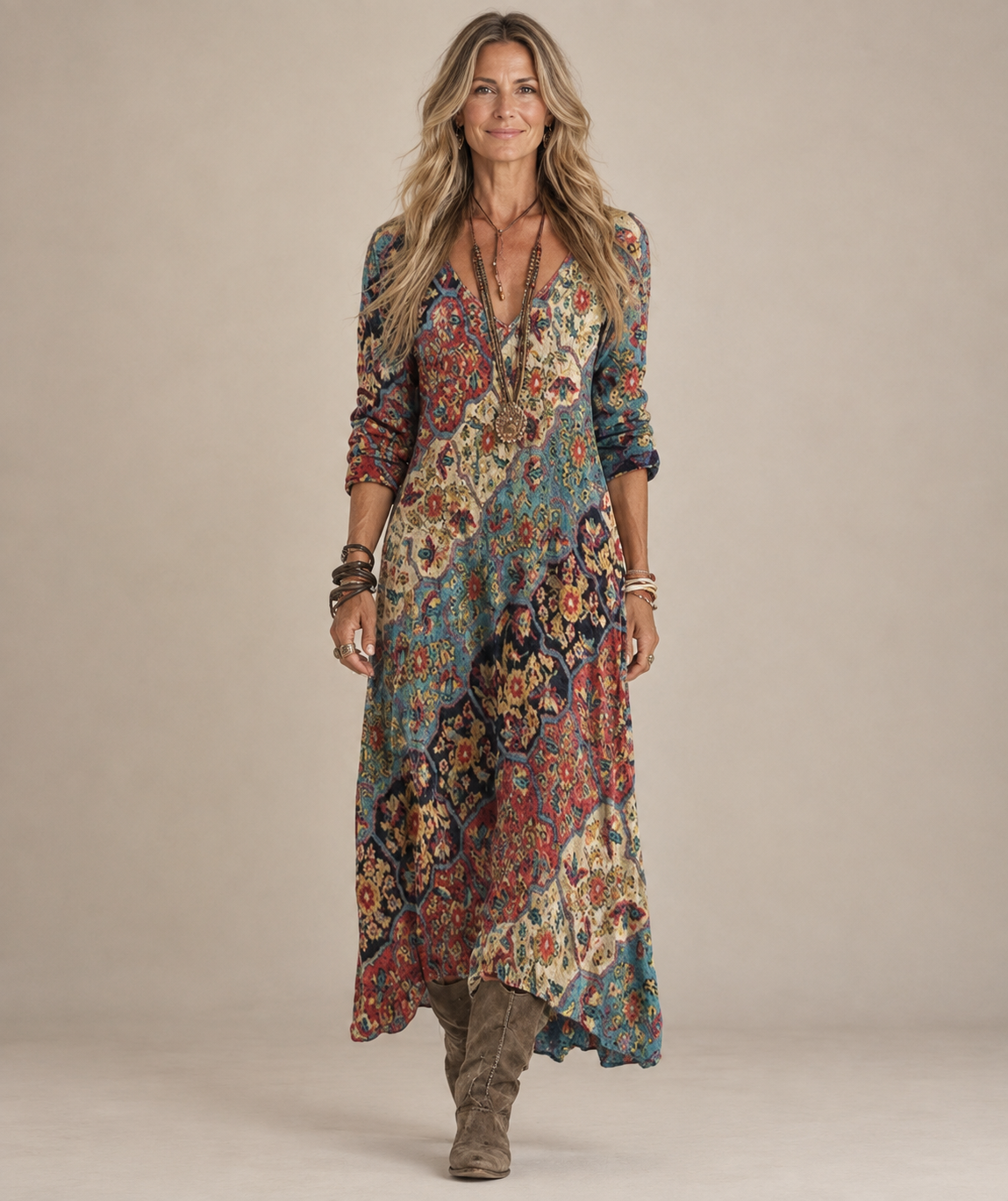 Lydia - Feminine Flowy Relaxed Fit Dress