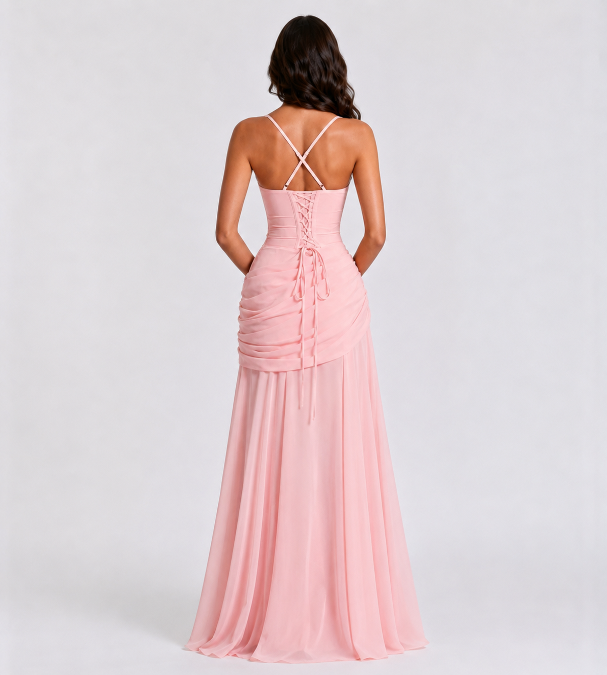 Charlotte Ruched Maxi Dress