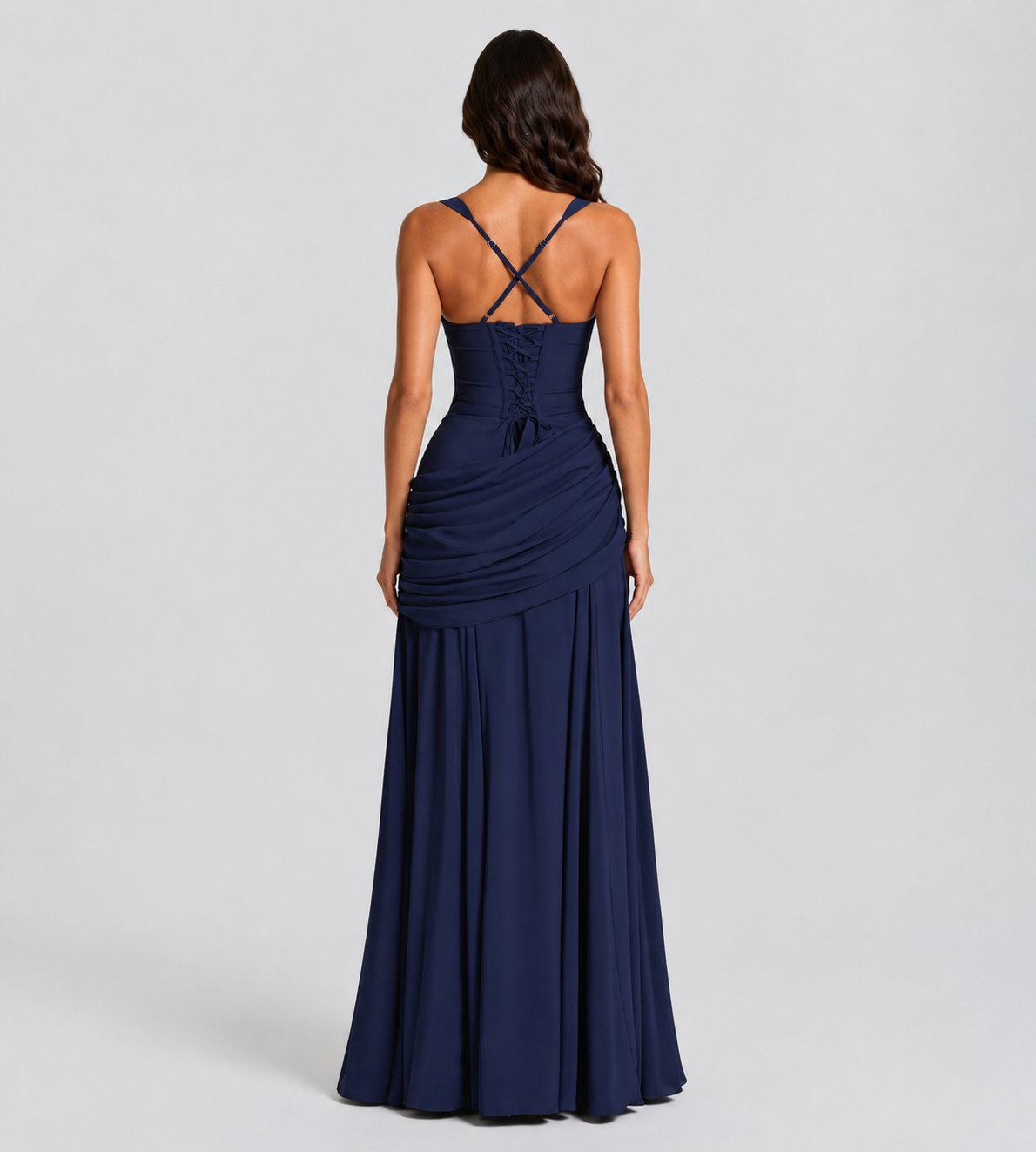 Charlotte Ruched Maxi Dress