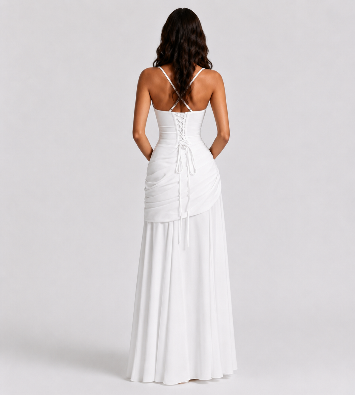 Charlotte Ruched Maxi Dress