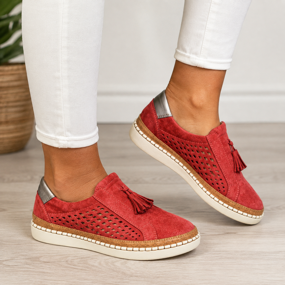 Jessavira | Comfortable Cushioned Slip-On Loafers