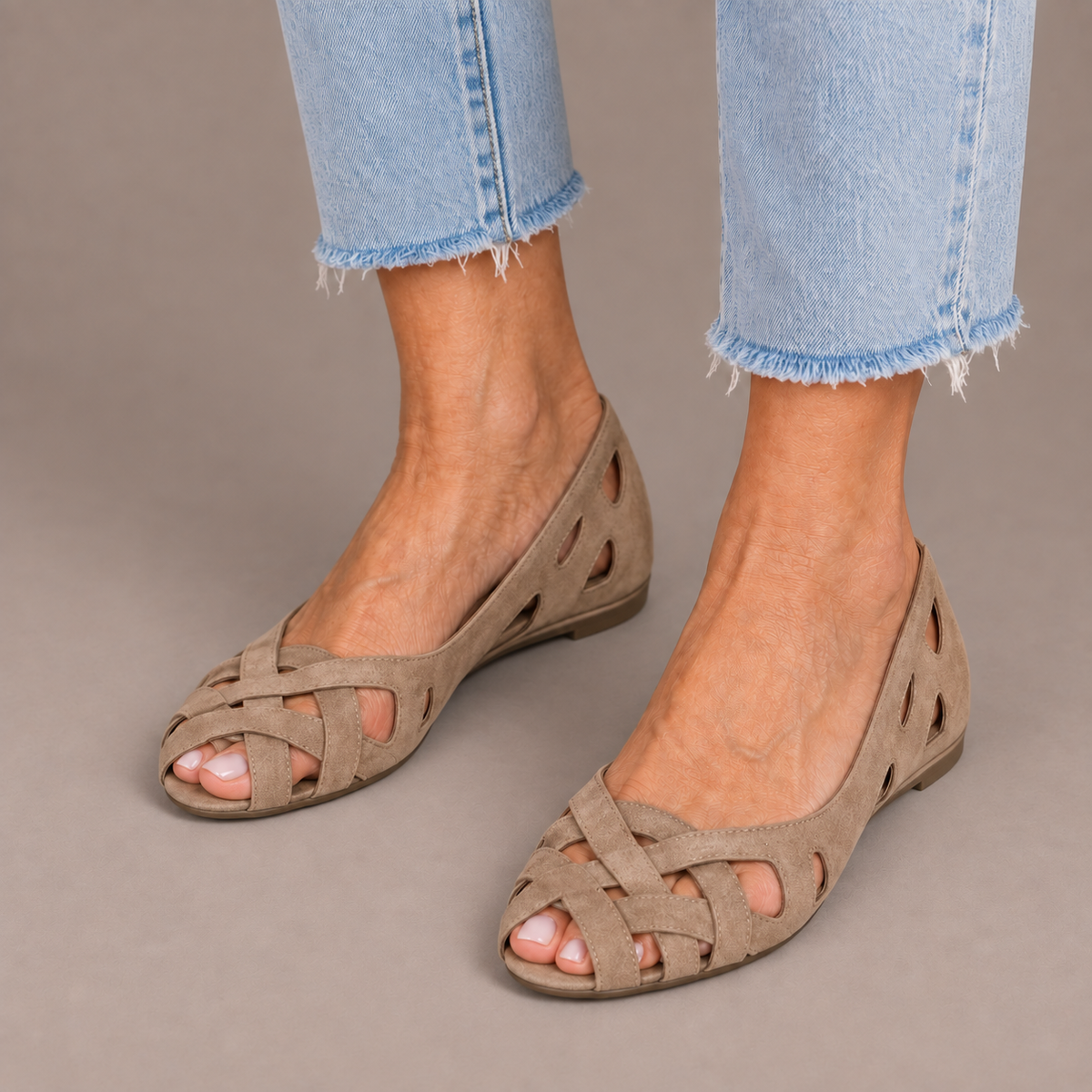 Colorful Woven Sandals Caterina Comfort