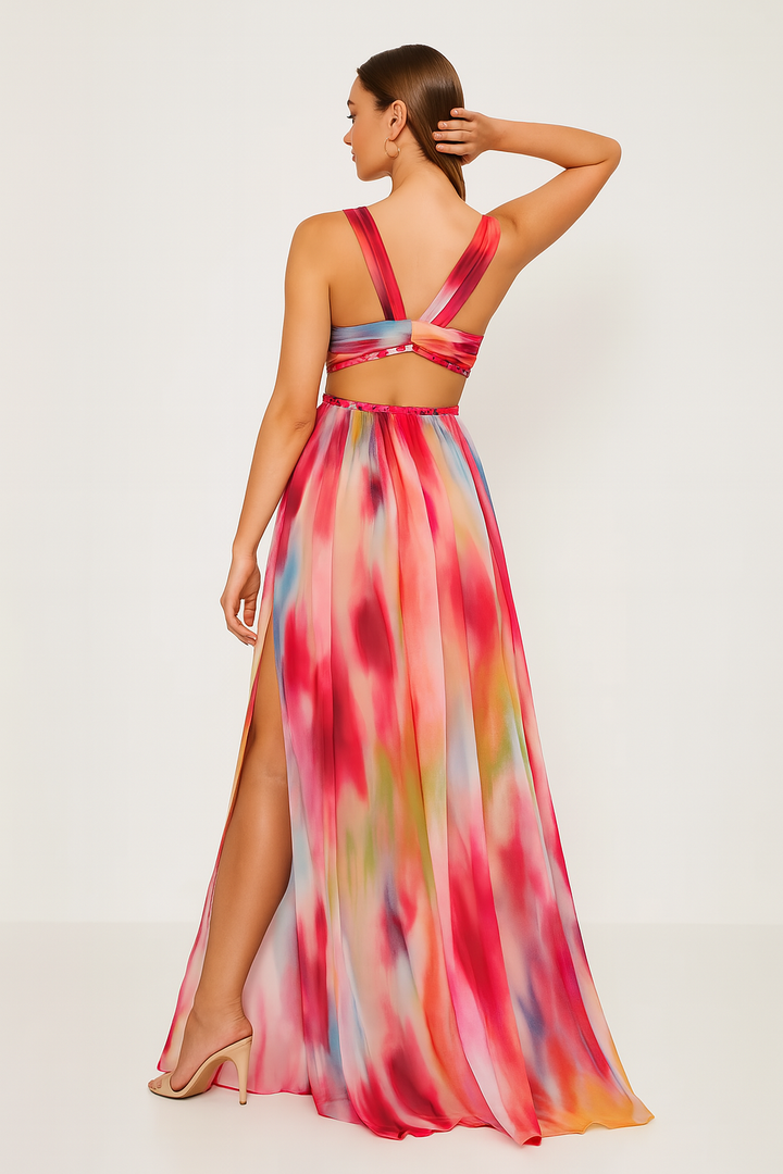 Fadime - Painted Maxi Dress