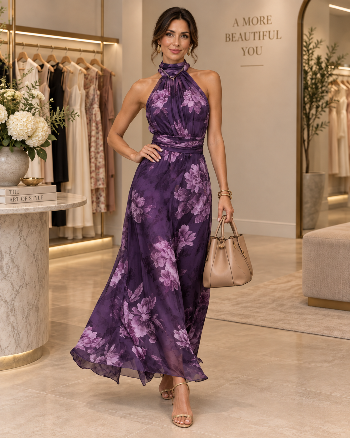 Matilda | Floral Maxi Dress