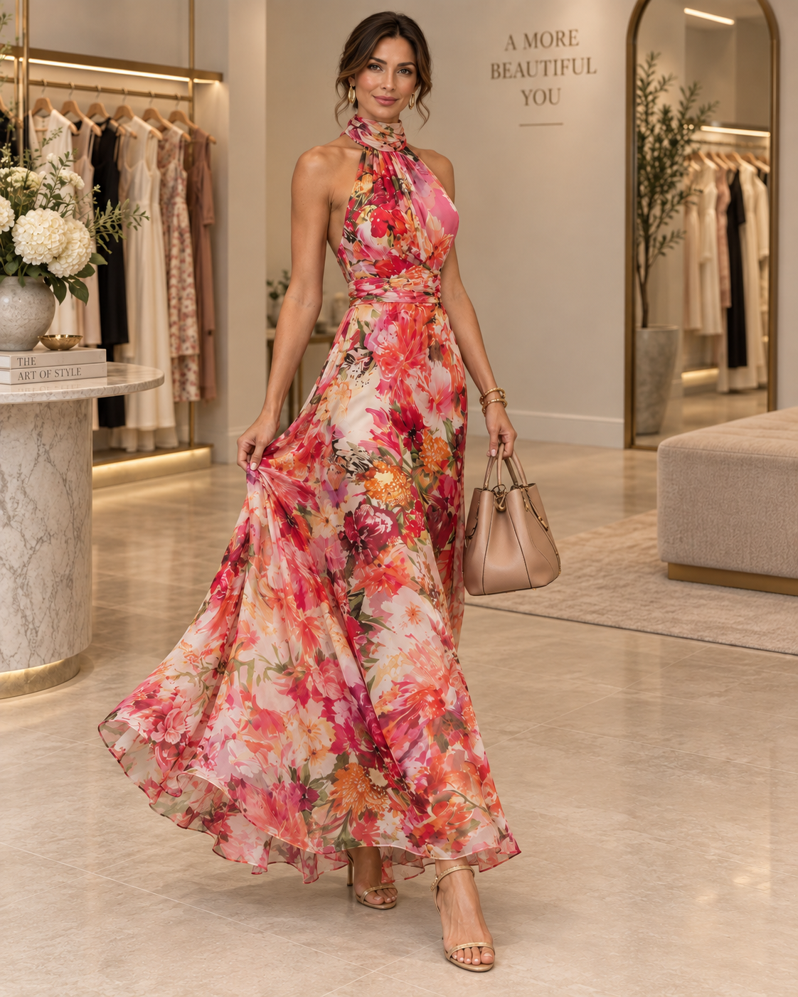 Matilda | Floral Maxi Dress