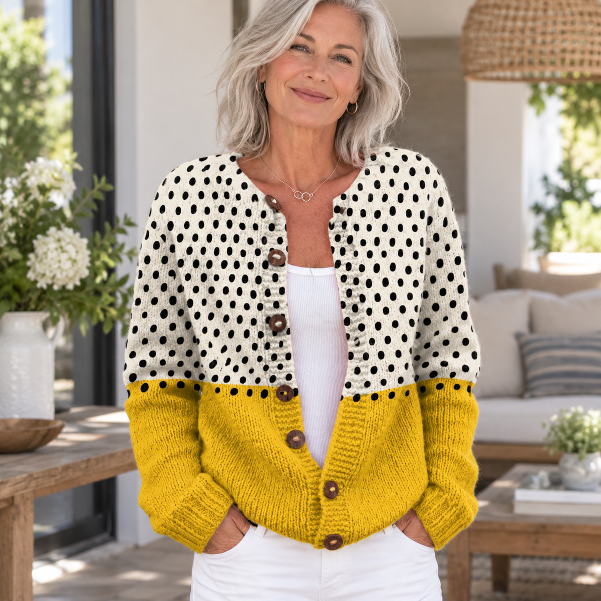 Junella | Vintage Knit Cardigan