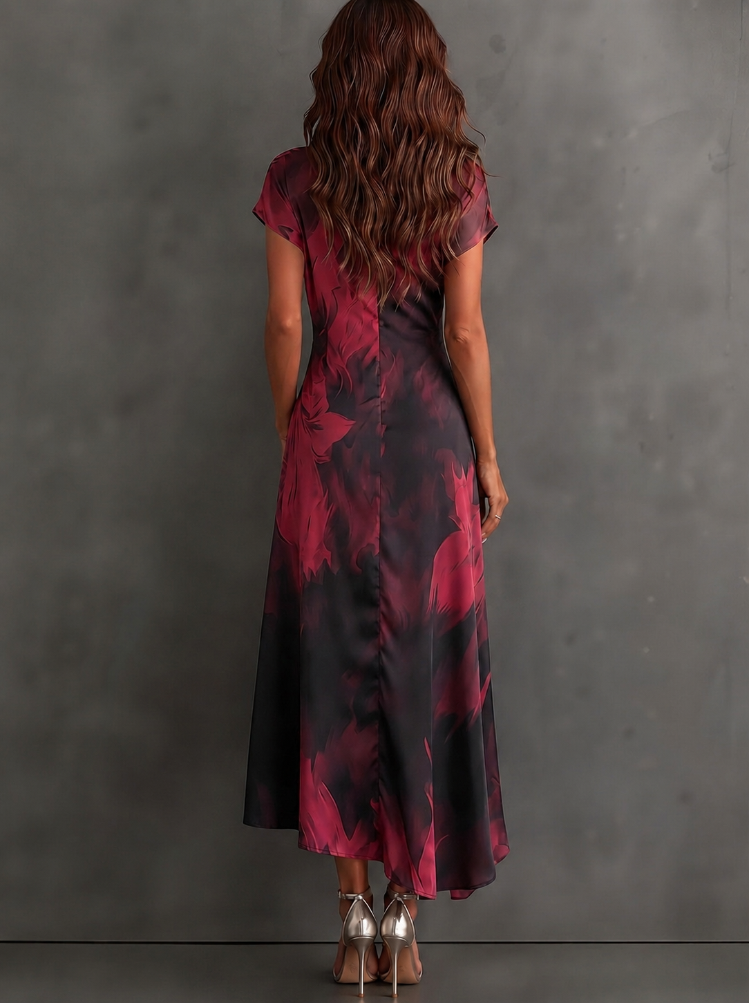 Camille | Elegant Wrap Midi Dress