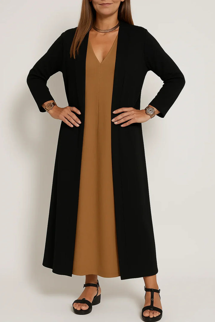 Susanne |  Stylish Comfortable Maxi Dress + Free Cardigan