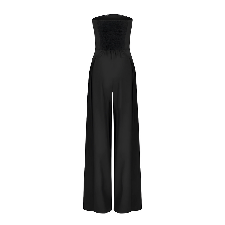 Ceria - Elegant Strapless Jumpsuit