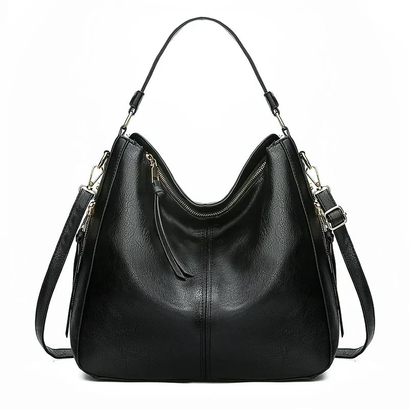 Romy™ Leather Shoulder Bag - Minimalist Everyday Luxe Style