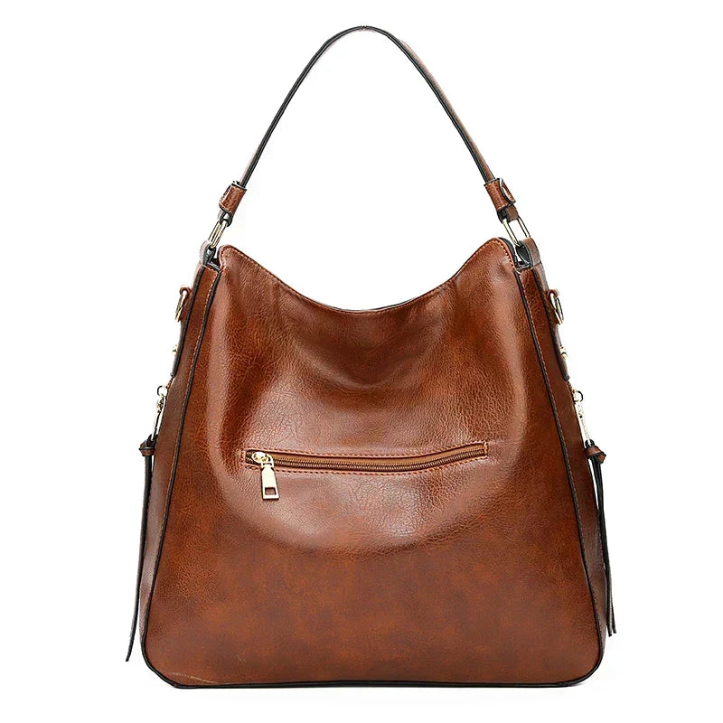 Romy™ Leather Shoulder Bag - Minimalist Everyday Luxe Style