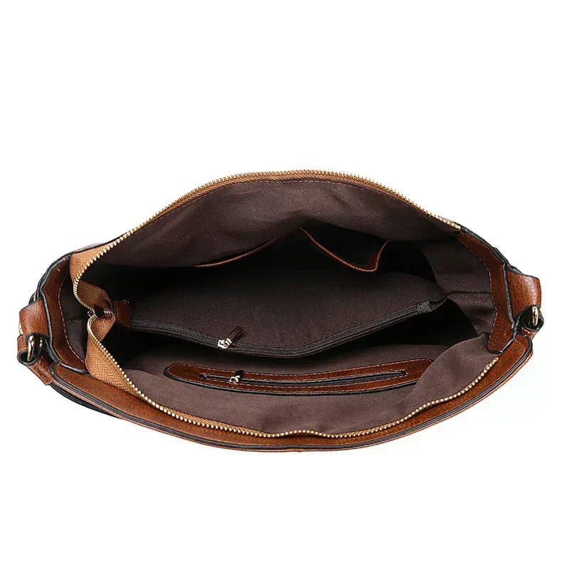 Romy™ Leather Shoulder Bag - Minimalist Everyday Luxe Style