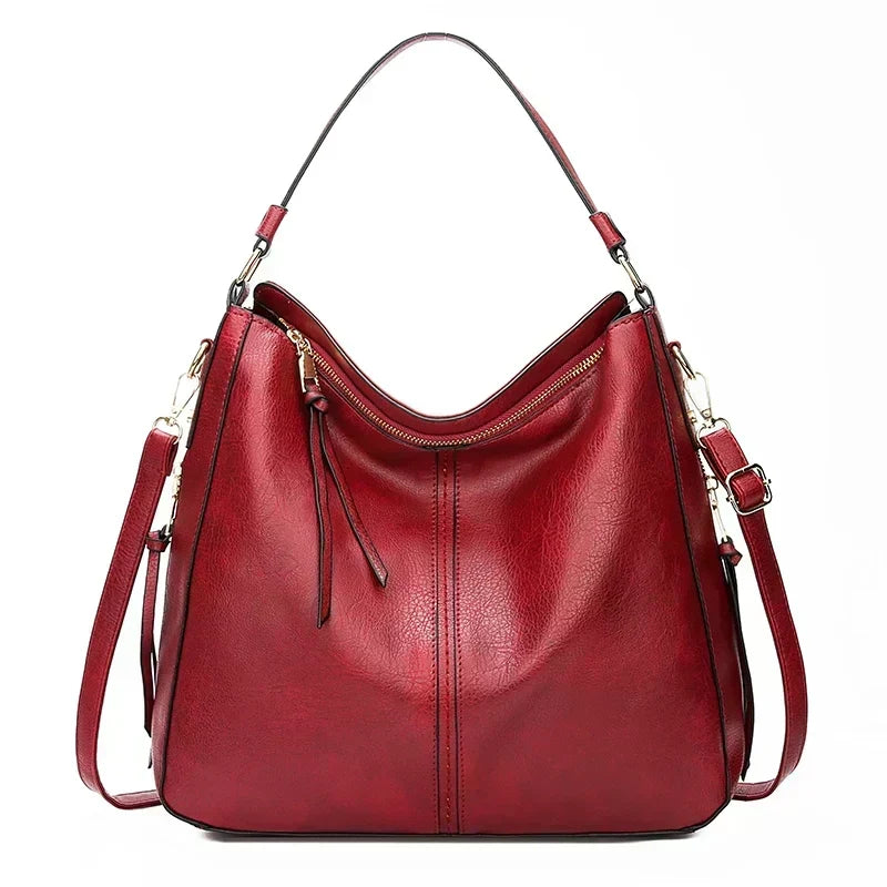 Romy™ Leather Shoulder Bag - Minimalist Everyday Luxe Style
