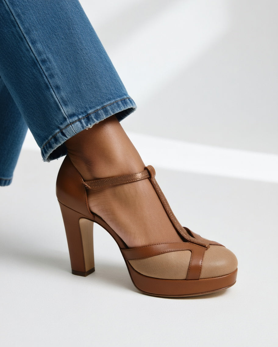 Maelyne™ | Elegant Retro Heels with Ergonomic Support
