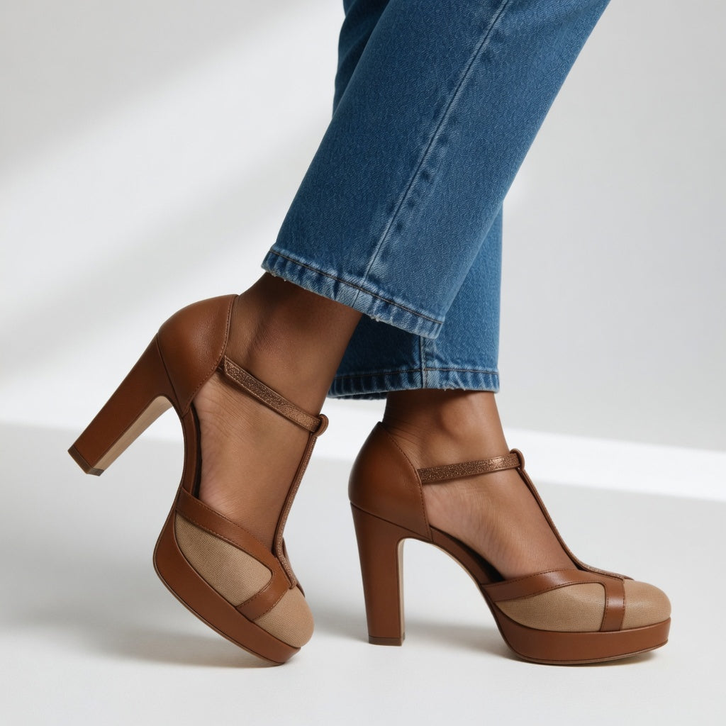 Maelyne™ | Elegant Retro Heels with Ergonomic Support
