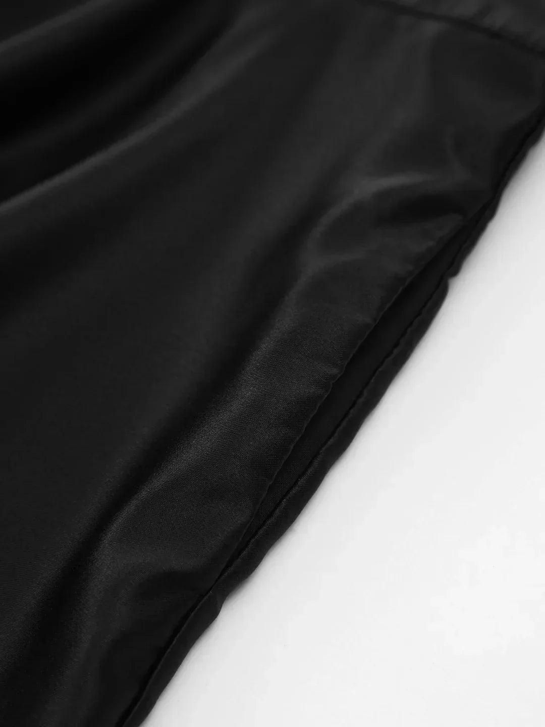 Carolina | Pleated Satin Tie-Front Backless Mini Dress with Double Pockets