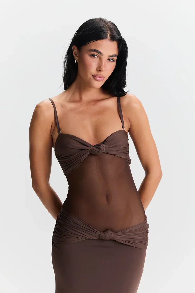 Thalias | Sultry Sheer Gown