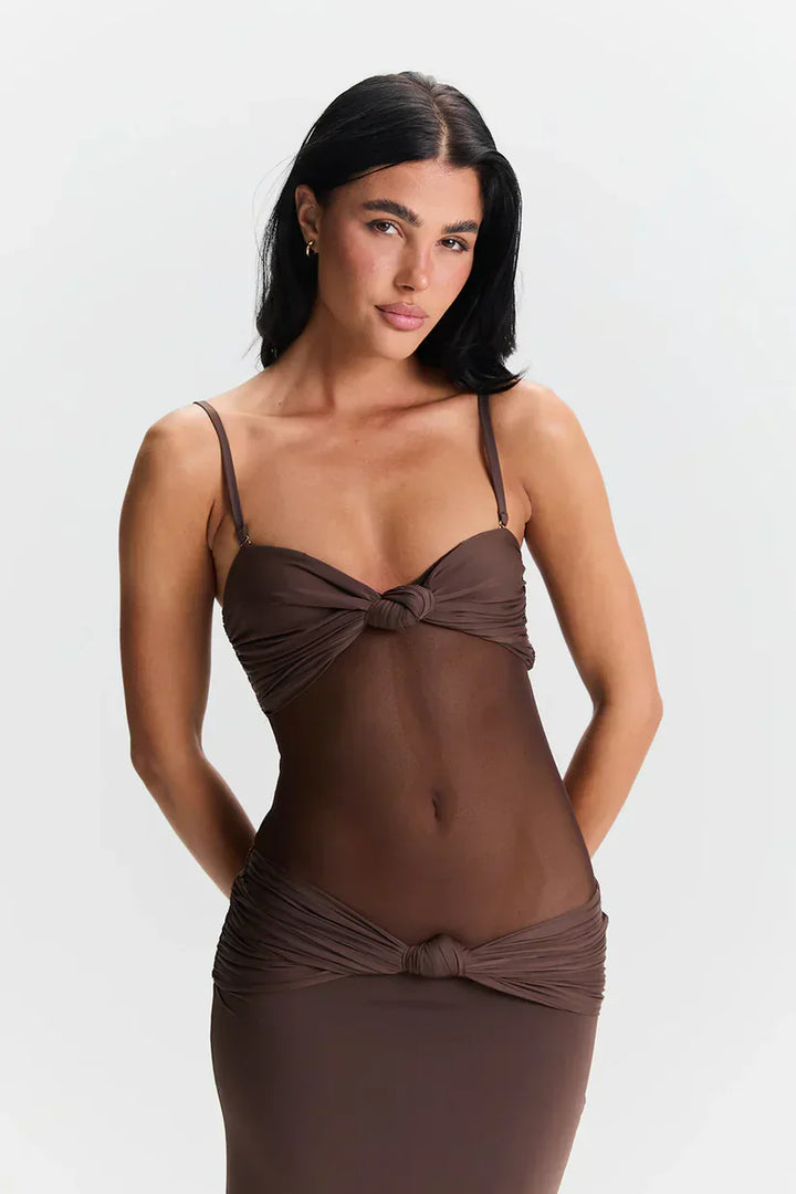 Thalias | Sultry Sheer Gown