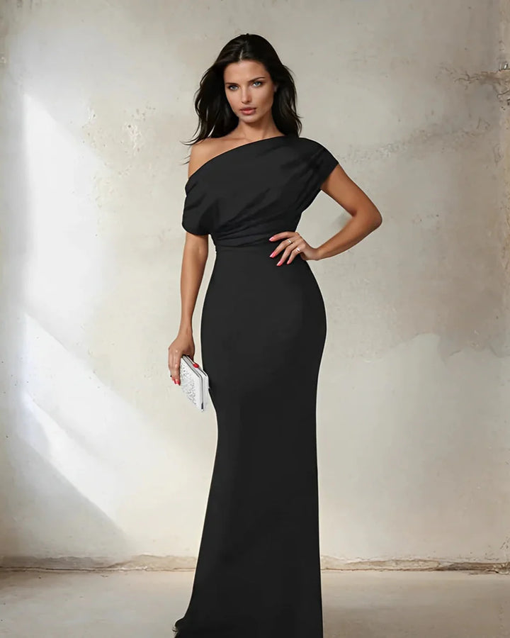 Bellina Off-Shoulder Bodycon Maxi Dress