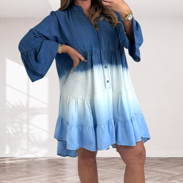 Jeanette | Relaxed Ombre Dress – Soft, Flowy &amp; Effortless