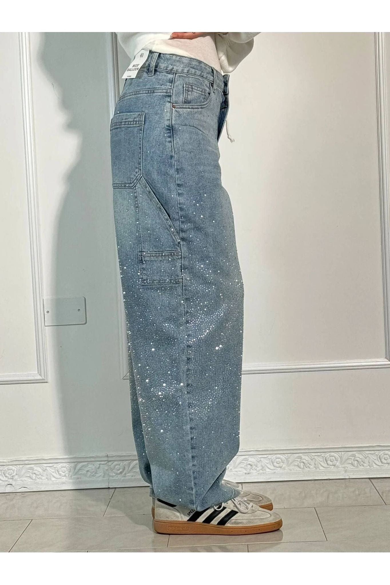 Celeste Rhinestone Jeans