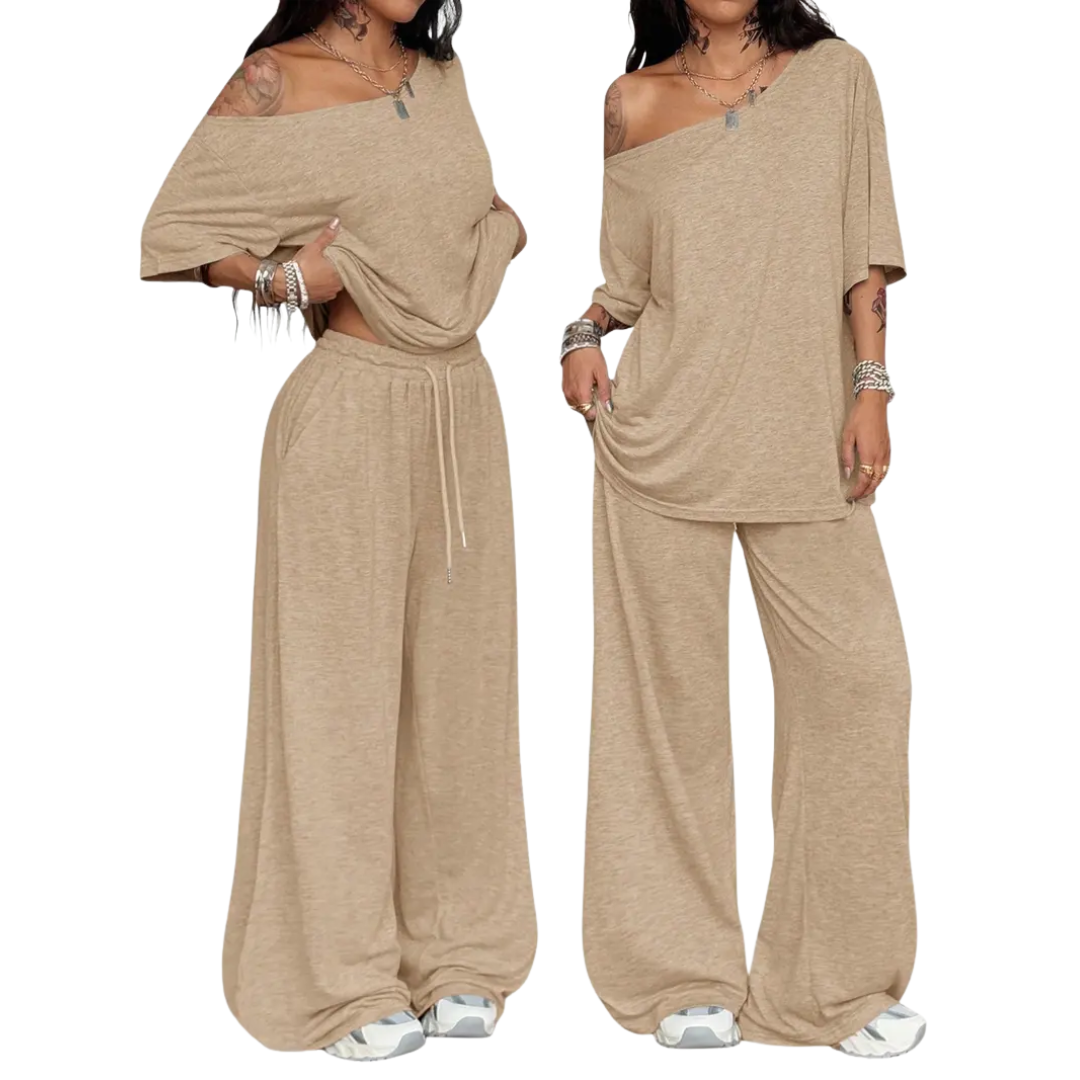 BROOKLYN™ – Relaxed Wide-Leg Two-Piece Set