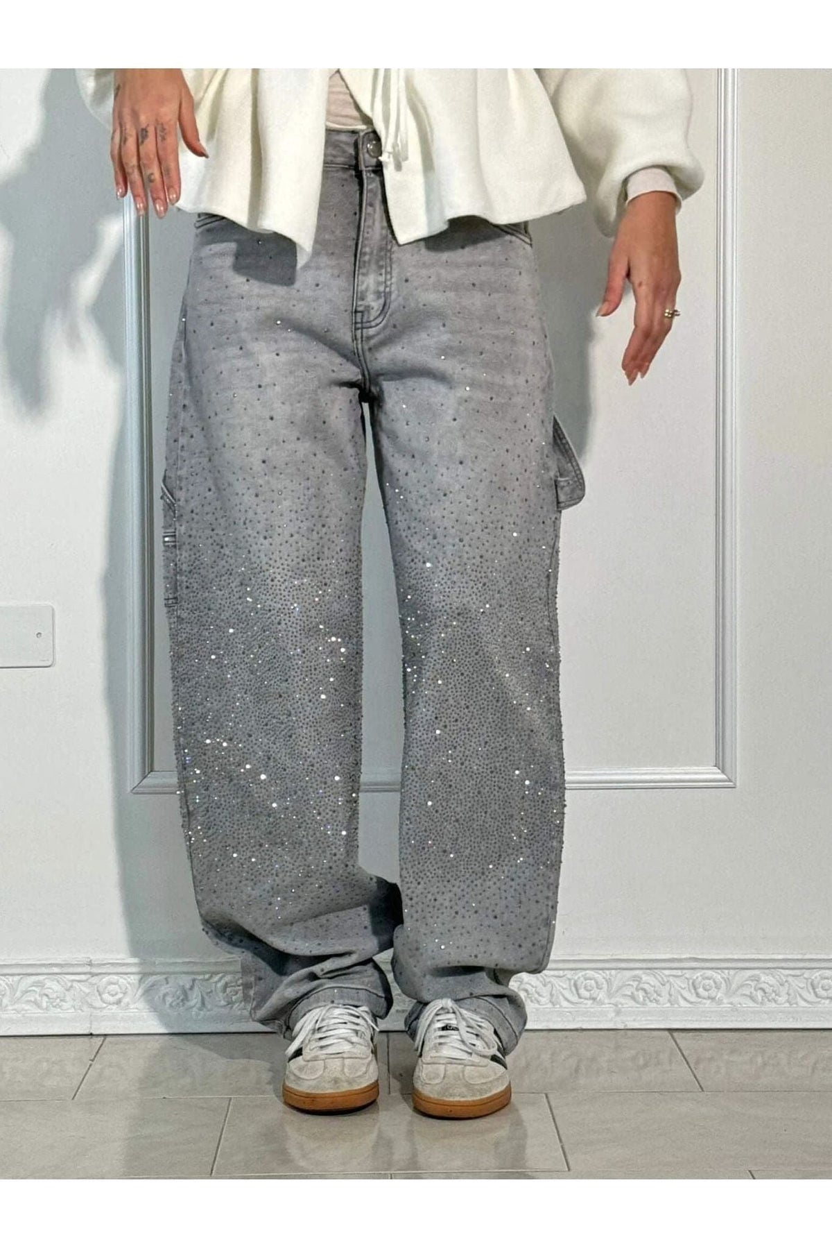 Celeste Rhinestone Jeans