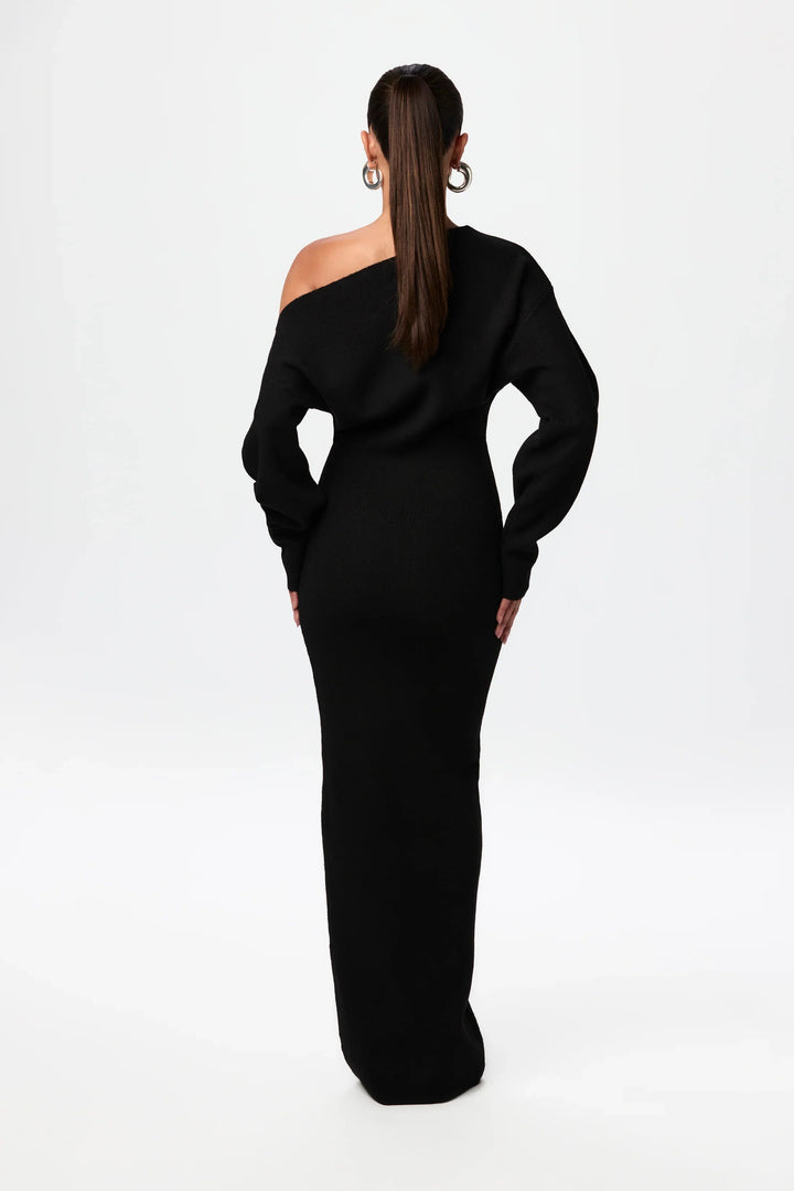 Elorien | The Off-Shoulder Sweater Dress