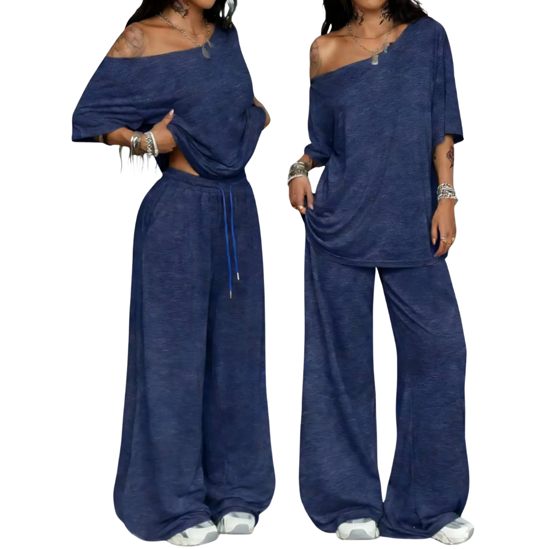 BROOKLYN™ – Relaxed Wide-Leg Two-Piece Set