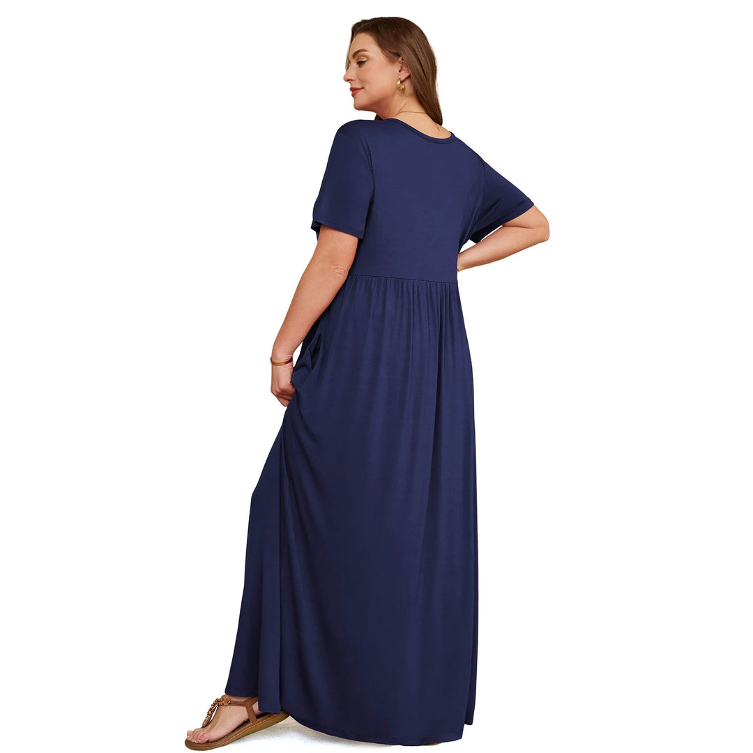 ASHLEY | Casual Long Dresses with Pockets